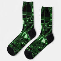 Carte Neon Green Circuit