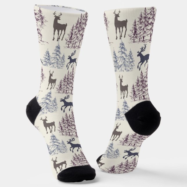 Chaussette Cerf sauvage (Angulaire)