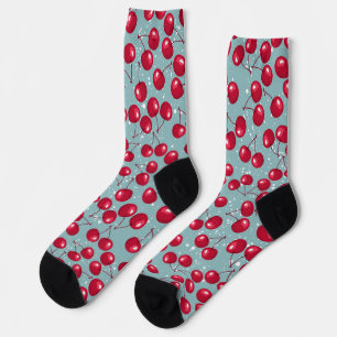 Chaussette Cerise d'hiver.