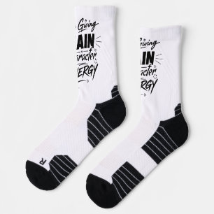 Chaussette C'est de l'énergie de personnage principal – Possé