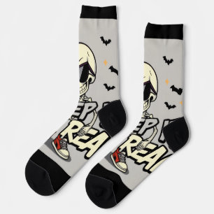 Chaussette Charming Skeleton Chaussettes Halloween - Fun & Un