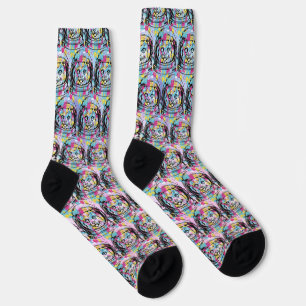 Chaussette Chat Astronaute