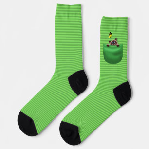Chaussette Chat en poche