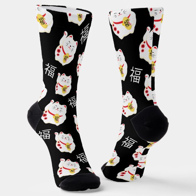 Chaussette Chat Lucky Bonne Fortune (Angulaire)