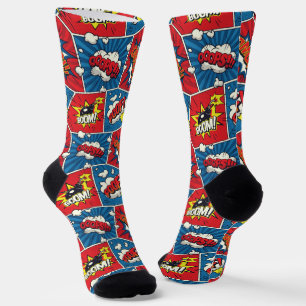 Chaussette Chaussettes à bulles pour discours de bande dessin