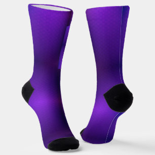 Chaussette Chaussettes à dégradé violet avec orteils et manch