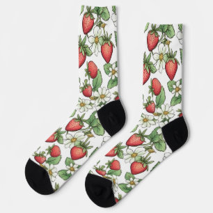 Chaussette Chaussettes à fraises