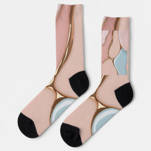 Chaussette Chaussettes à graphisme abstrait stylé