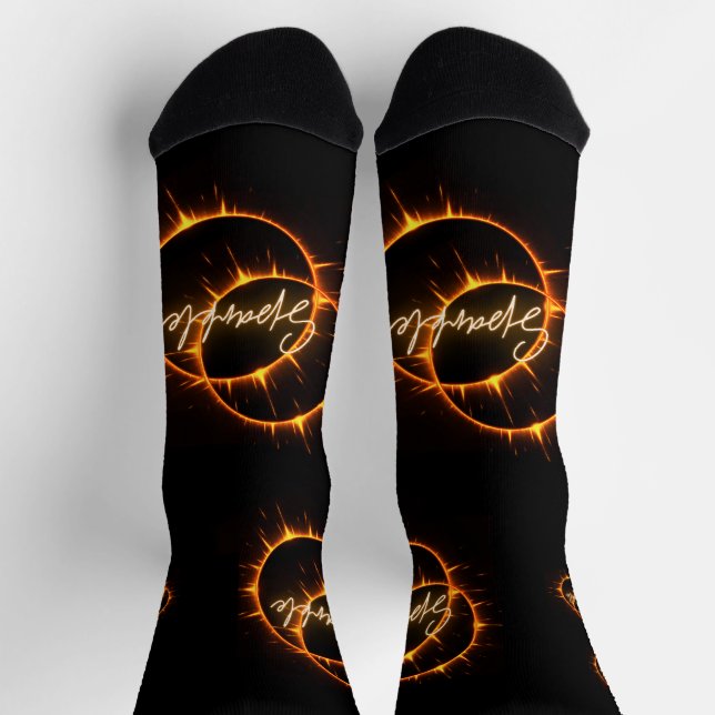 Chaussette Chaussettes à impression intégrale (Haut)