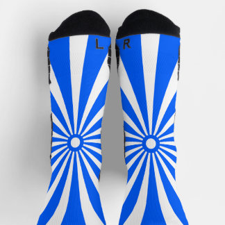Chaussette Chaussettes à motif énergétique Blue Burst
