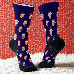 Chaussette Chaussettes à Visage Personnalisé, Famille Bonnet