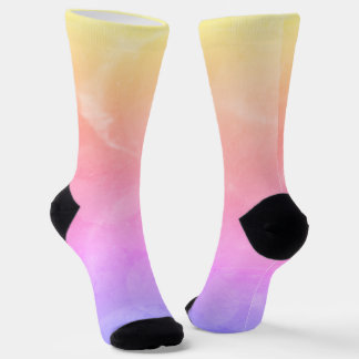 Chaussette Chaussettes Abstraites "Sunrise Chaude"