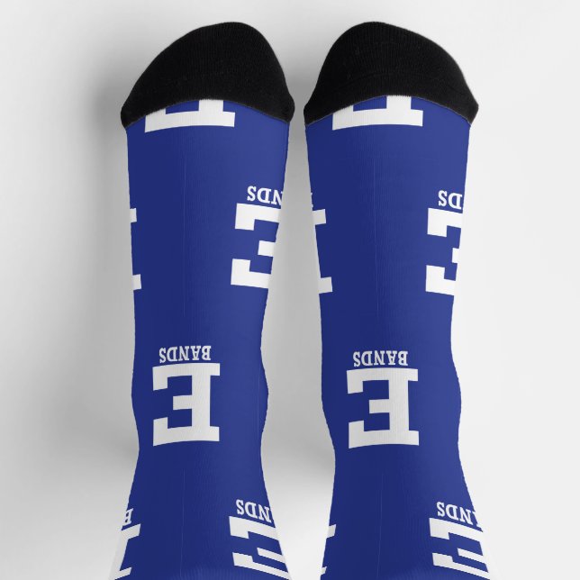 Chaussette Chaussettes amusantes E-Bands (Haut)