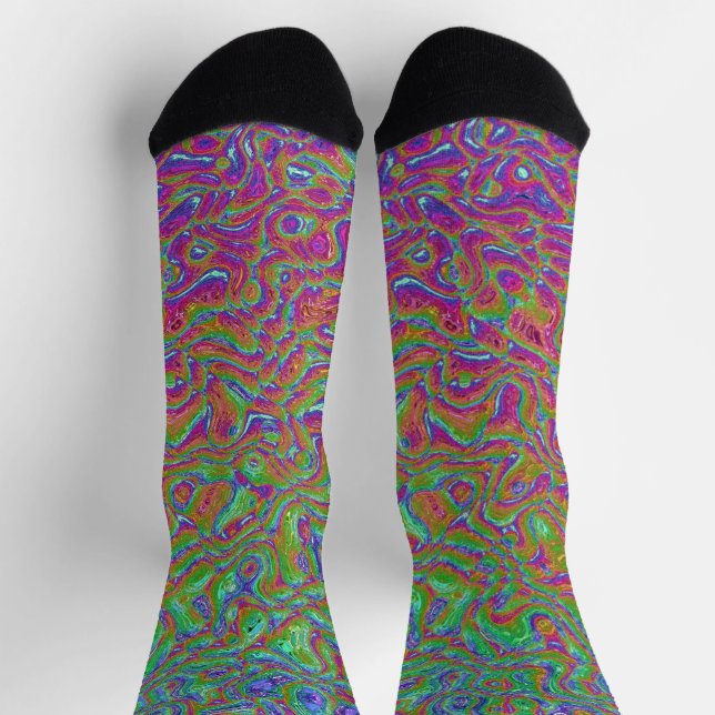 Chaussette Chaussettes arc-en-ciel démontées (Haut)
