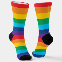 Chaussettes arc-en-ciel LGBTQ