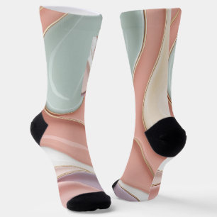 Chaussette Chaussettes au graphique abstrait stylé