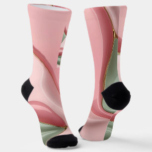 Chaussette Chaussettes au graphique abstrait stylé