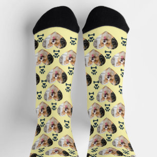 Chaussette Chaussettes avec photo de compagnie personnalisée