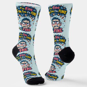 Chaussette Chaussettes B&E Bold et conception élaborée 002189