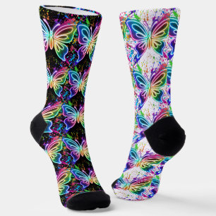 Chaussette Chaussettes B&E Dessin Audacieux et Elaboré 004955