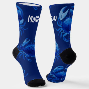 Chaussette Chaussettes Blue Crab Crew