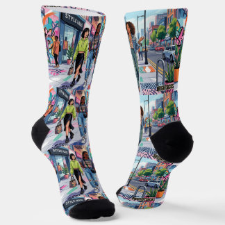 CHAUSSETTE CHAUSSETTES BRIGHTSOCKS 62