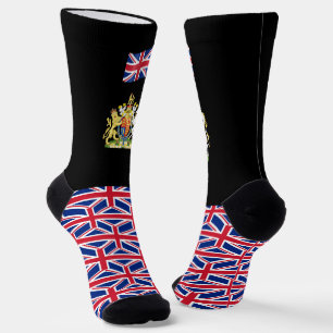 Chaussette Chaussettes britanniques patriotiques, drapeau Uni