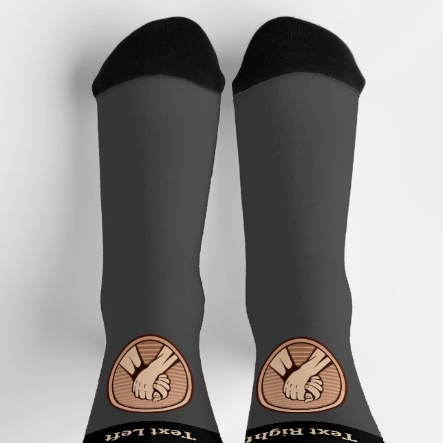 Chaussette Chaussettes Bronze De Lutte De Bronze (Haut)