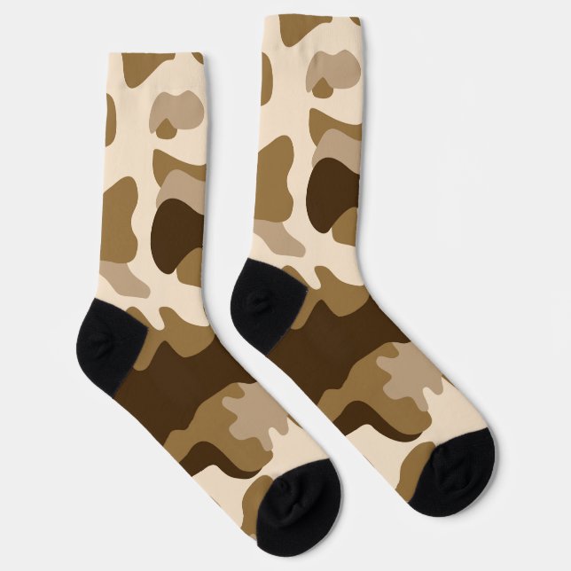 Chaussette Chaussettes Brown Camo (Droite)