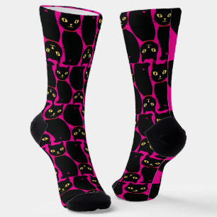 Chaussette Chaussettes Cadeau de Chat Noir Mignon pour les Am