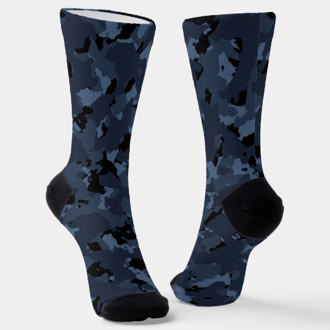 Chaussette Chaussettes Camo de minuit (Angulaire)