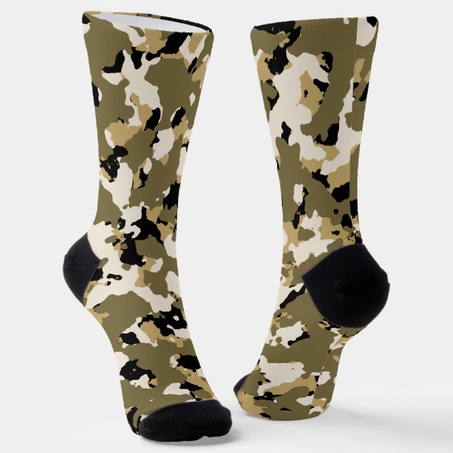 Chaussette Chaussettes Camo Désert (Angulaire)