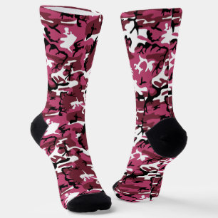 Chaussette Chaussettes Camo Roses