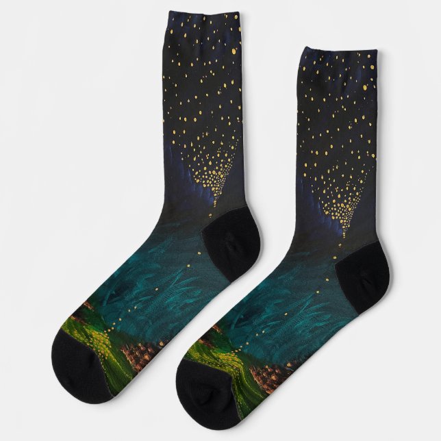Chaussette Chaussettes célestes (Gauche)