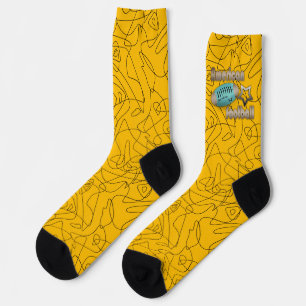Chaussette Chaussettes coloré soccer américain