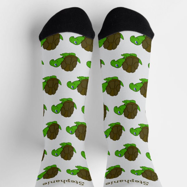 Chaussette Chaussettes Conception de tortue (Haut)
