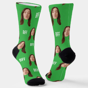 Chaussette Chaussettes d'ami BFF Chaussettes cadeau personnal