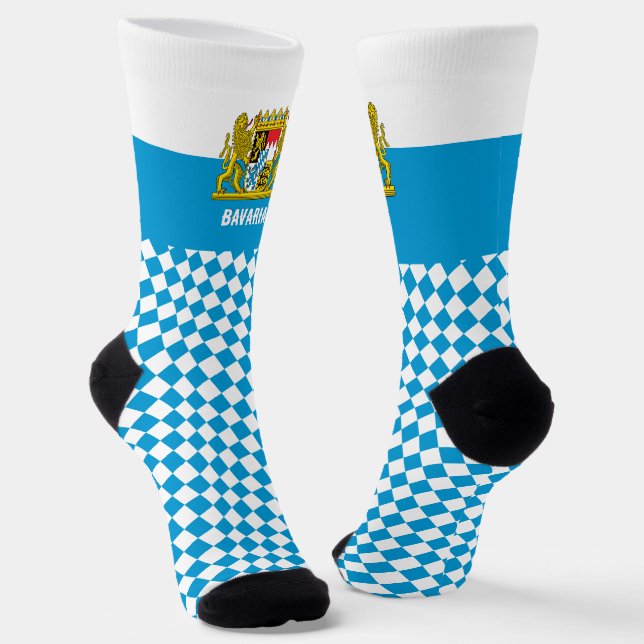 Chaussette Chaussettes de Bavière, drapeau bavarois mode / sp (Angulaire)