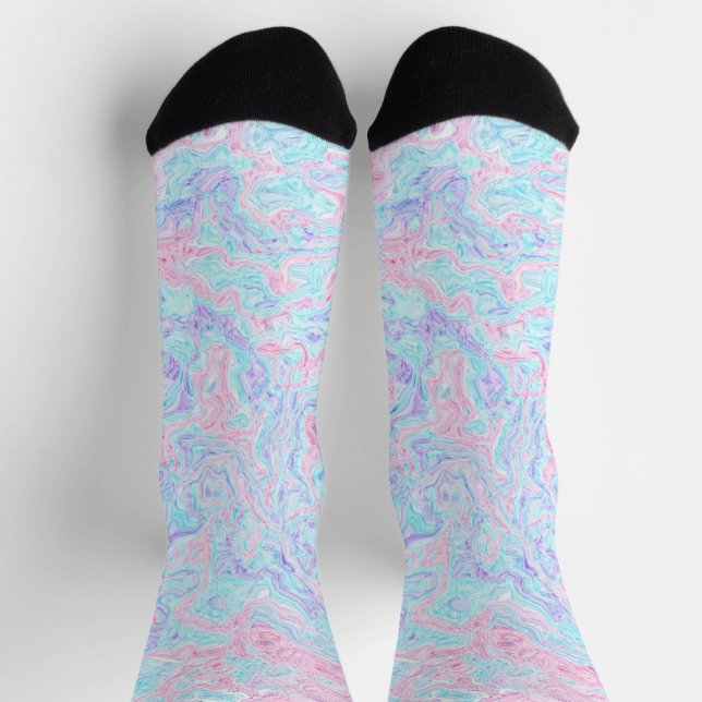 Chaussette Chaussettes de bonbons en coton (Haut)