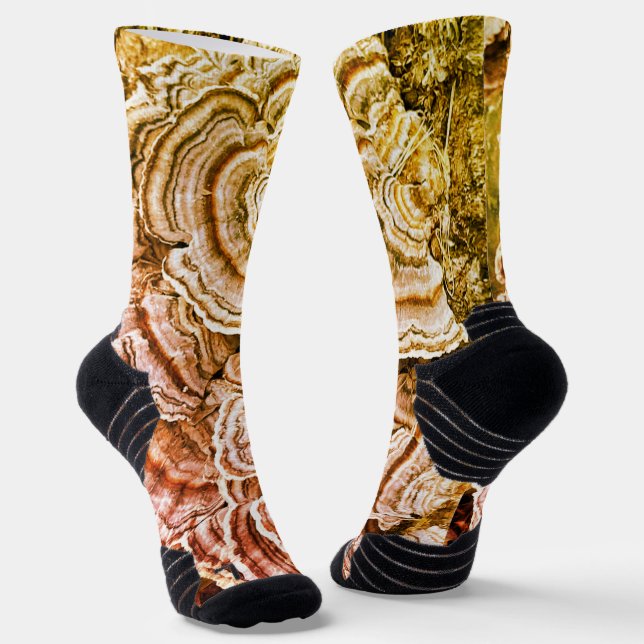 Chaussette Chaussettes de champignon de la queue de Turquie (Angulaire)
