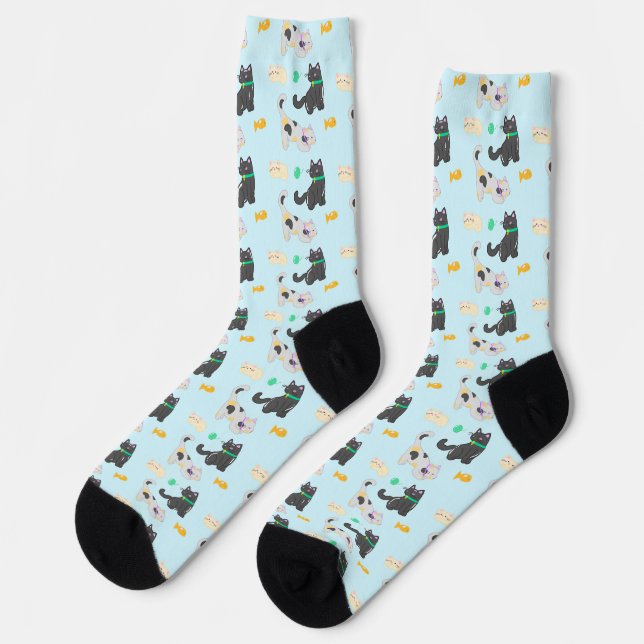 Chaussette chaussettes de chat  (Gauche)
