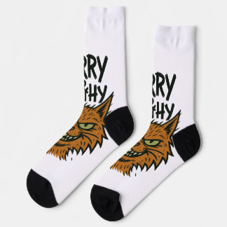 Chaussette Chaussettes de chat Sassy "Furry and Filthy"