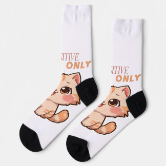 Chaussette Chaussettes de conception de chats Cute Kawaii