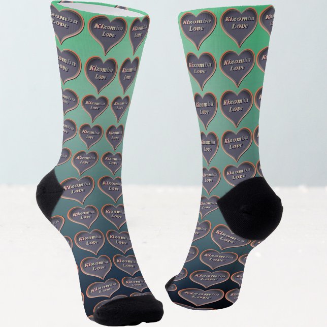 Chaussette Chaussettes de danse Kizomba (Créateur téléchargé)