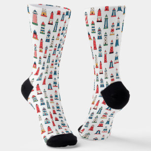 Chaussette Chaussettes de équipage nautique Faróis de Portuga