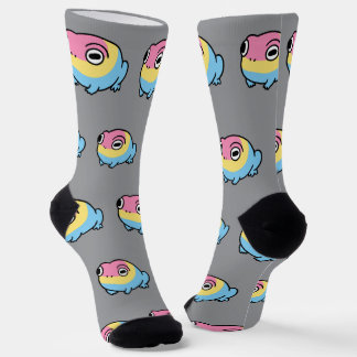 Chaussette Chaussettes de Fierté de Grenouille Pansexuelle Ch