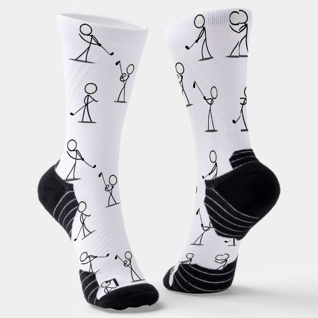 Chaussette Chaussettes de golf de l'équipage sportif de haute (Angulaire)