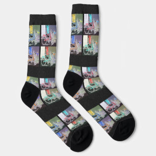 Chaussette Chaussettes de l'équipage de bicyclette Ouest clé