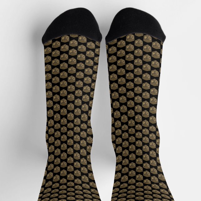 Chaussette Chaussettes de l'équipage de la boîte à énigmes de (Haut)