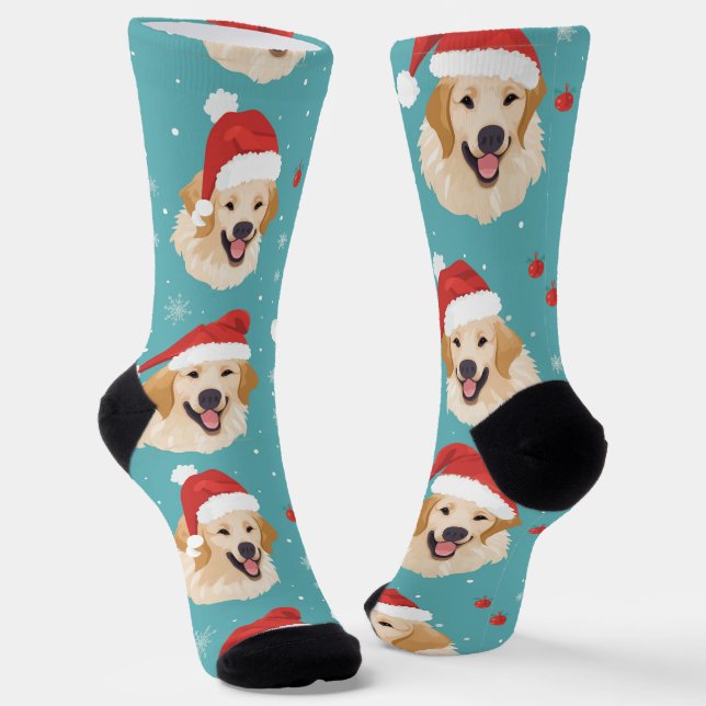 Chaussette Chaussettes de l'équipage de Noël du voyageur doré (Angulaire)